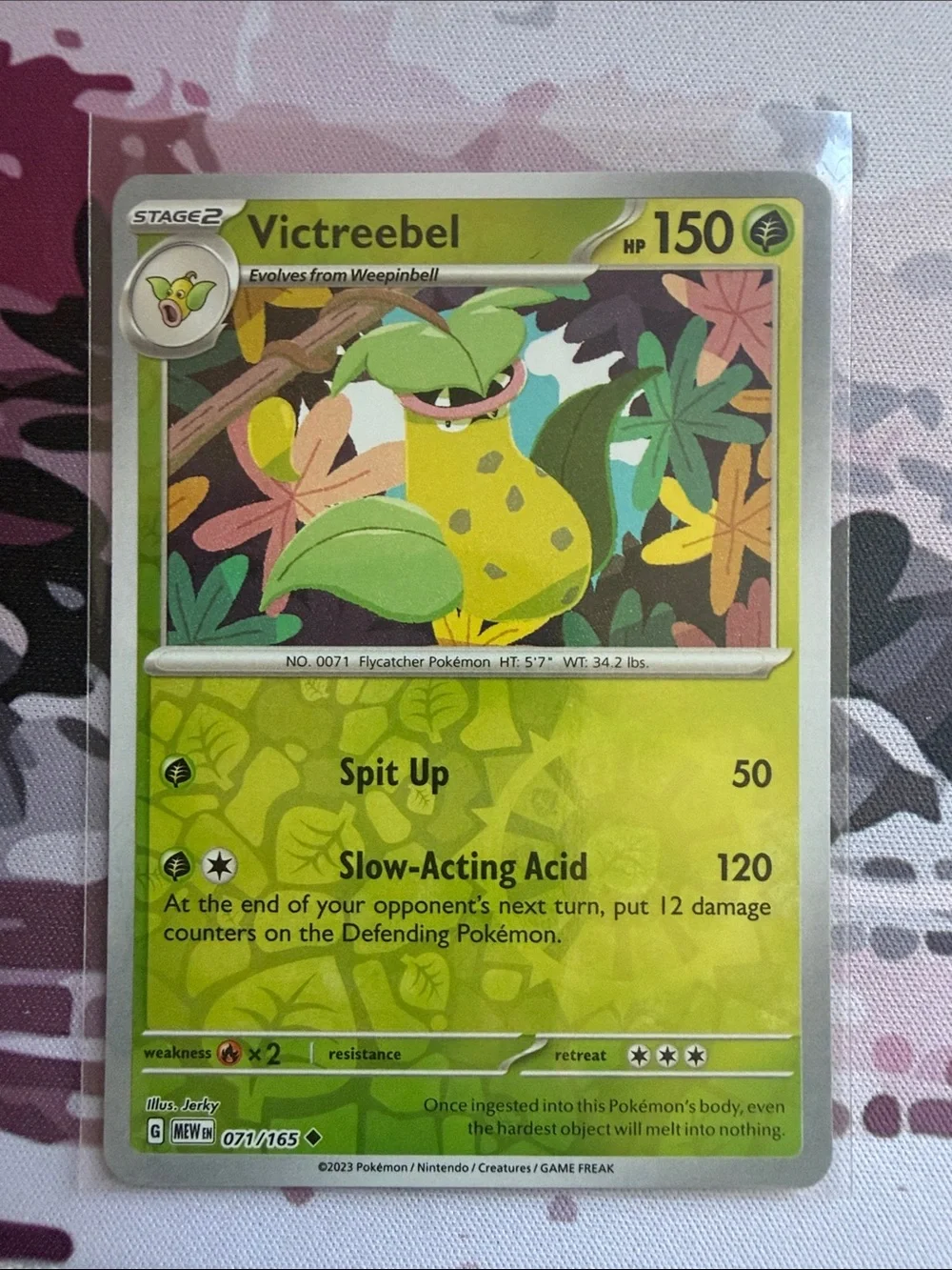 Bellsprout Weepinbell Victreebel Pokémon Reverse Holo Evolution Lot 🌿 ✨5/$25✨